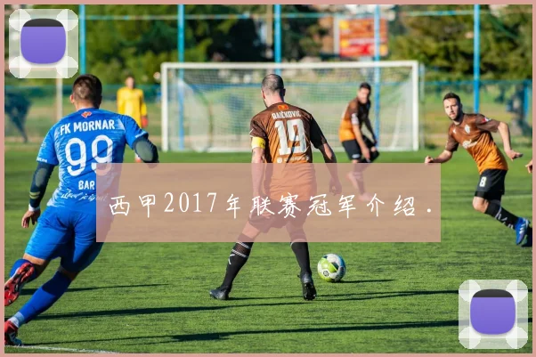 西甲2017年联赛冠军介绍 .
